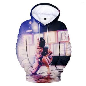 Erkek Hoodies Melanie Martinez 3D Sweatshirts Kadın Erkekler Uzun Kollu Kapüşonlu Saklayılar Streetshirt Unisex Sıradan Spor Giyim