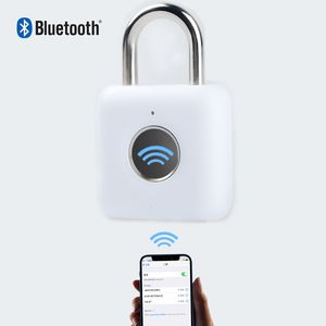 Дверные замки Портативный Bluetooth Смарт-замок Противоугонный цилиндр для шкафа Дорожный ящик Ящик Безопасность Безопасность IPX3 Водонепроницаемый 221201