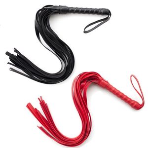 Bondage PU Leather Fetish Whips Lash Flogger BDSM Prodotti per coppie Sculacciata Paddle Sexy Knout Giochi per adulti Giocattoli sessuali Gioco S M 221130