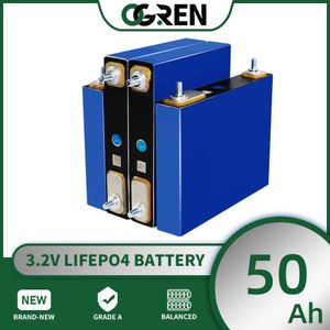 LiFePO4 Batterie 3,2 V 50AH 1/4/8/16/32PCS Klasse A Wiederaufladbare Lithium-Eisen Phosphat Batterie DIY 12V 24V RV Boot Solar System