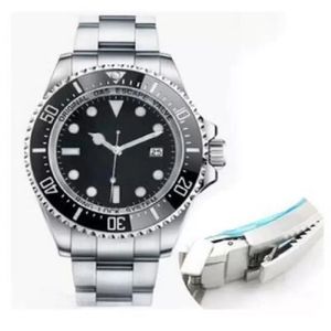 Mens Watch Waterproof Ceramic Bezel 44mm SEA Stainless Steel With Glide Lock Clasp Automatic Men Wrist Watches