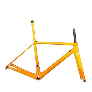 Telaio per bici da strada da arrampicata FM619 Freno a disco T1000 in fibra di carbonio pieno BB86 Movimento centrale YS7951 e gradiente YS7953