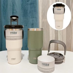 Bottiglie d'acqua 330900ml Tazza termica per caffè Thermos in acciaio inox Bicchieri per bicchieri Thermo Thermocup 221130