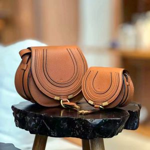 Luxury saddl shouder Bags cowhide leather Women's MARCIE small totes crossbody Clutch Flap Designer mens handbag Bags fashion vintage gift travel cosmetic weekend