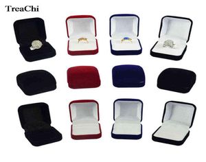 Pudełka biżuterii 24 PCSPARY Zablokowany pierścionek z kolczyków ślubnych Prezent Bulk 4 Col J2208234445271