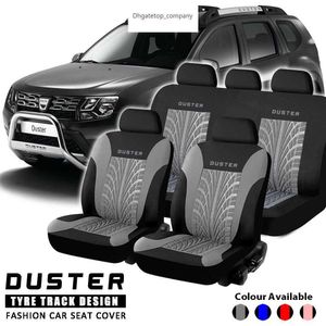 Duster Full Set Universal Styling Women Men Auto Interiör Tillbehör Fashion Automobile Car Seat Cover