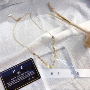 Premium luxe ketting mode sieraden hanger charmante vrouwelijke accessoires 18K vergulde voortreffelijke voortreffelijk voor vrouwelijke ontwerpliefhebbers Familie cadeau x234