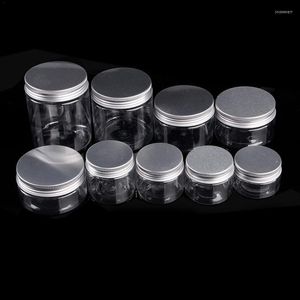 Storage Bottles Clear Plastic Jar And Lids Empty Cosmetic Containers Lip Make-up Bottling Box Travel Bottle 30ml - 250ml