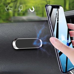 Magnetic Car Phone Holder Universal Paste Holder Stand For iPhone Stand Auto Mount