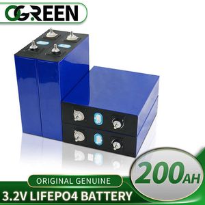 Lifepo4 200Ah 1/4/16PCS 3,2 V Deep Cycle Wiederaufladbare Lithium-Eisen Phosphat Batterie DIY 12V 24V 48V Solarzelle Für RV Golf Warenkorb