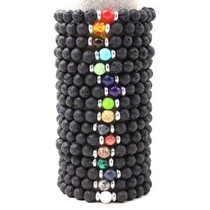 Olho de Pedra Natural Tigre de 8 mm de lava kallaite contas pulseira pulseira de pulseiras homens homens pulseiras para mulheres joias de ioga