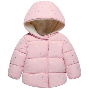 Down Coat Christmas Parkas for Girl Baby Infant Children Jacket Kids Autumn Winter Outerwear Clothes Girls Hooded Warm Snowsuit 221130