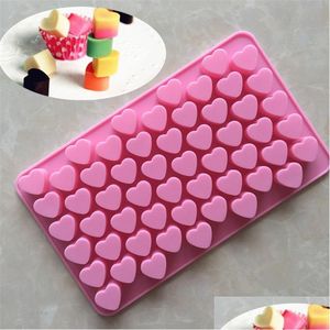 Baking Moulds Valentines Day Diy Snack Mold Epoxy Resin Sile Rec 2 Colors Molds Ice Jelly Chocolate Cake Biscuit Mod 2Xg L2 Dhgarden Dhgum