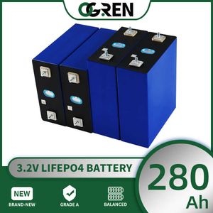 A. 3.2V 280AH LIFEPO4 Pil 1/4/16 PCS Şarj edilebilir Lityum Demir Fosfat Pil DIY 12V 24V 48V RV Tekne Güneş Sistemi