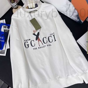 Erkek Hoodies Sweatshirts Tasarımcı Sonbahar ve Kış 2022 Yeni Avrupa Malları Doğru Versiyon Yıldızları Aynı Bale Geyiği Yuvarlak Boyun Yuvarlak Boyun Kadın Kazak Moda D99T