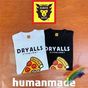 Herren T-Shirts Pizza Print Human Made T-Shirt Herren Damen T-Shirt Übergroße T-Shirts T221130