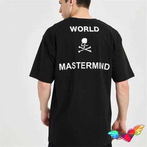 Erkek Tişörtler Mastermind World Kafatası T Shirt 2022 Erkek Kadın Klasik İskelet Grafik Mastermind Dünya Tee Japonya Kısa Kol T221130