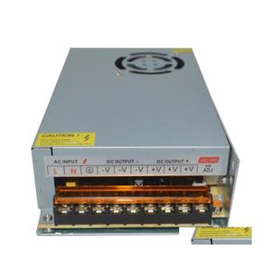 Iluminando Transformer Transformer Supply Supply DC12V 1A 2A 3.2A 5A 10A 15A 30A 40A para tira de LED AC10024 DHLV2