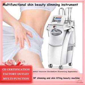 4D RF Vakuum Slimming Annat skönhetsutrustning Fett Burning Body Contouring Radiofrekvens Skin åtdragning Vakuumvalsformning Massager Cellulitborttagning