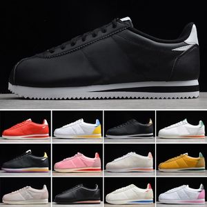 Wholesale classic Forrest Gump Shoes leather casual shoes fashion men women black white red golden skateboarding sneakers size 36-45