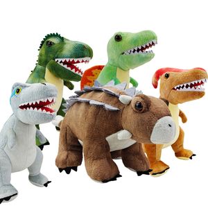 Tamanho de 30 cm de crianças brinquedos de pelúcia de pelúcia de bonecas de dinossauros fofos Presente de aniversário