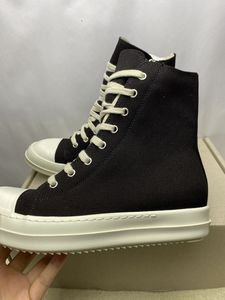 Modische Damen-High-Top-Canvas-Tanzschuhe, Plateau-Kleid-Turnschuhe, Designer-Luxus-Partystiefel mit rundem Kopf und flachem Boden, Größe 35–46