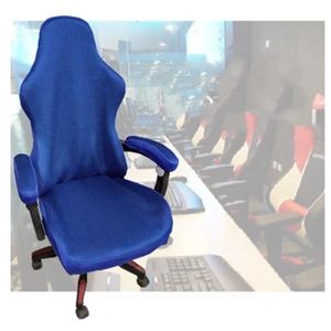 Stuhlhussen, großer Sitz für Computergehäuse, Stretch, Büro, elastisches Spandex, Esszimmer 221202