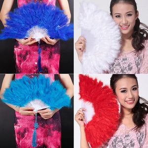 Scene Wear Belly Dance Fan Performance Props Feather Turkiet