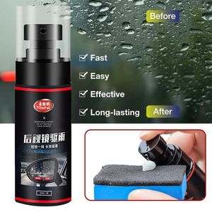 Car Washer 60ml Glass Defogging Spray Professional Auto Rearview Mirror Cleaning Tool Safety Driving Vehicle on Sale