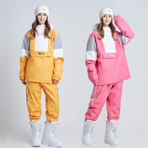 Skifahren Jacken 2022 Winter Ski Anzug Männer Frauen Warme Wind Wasserdicht Atmungsaktiv Outdoor Sport Snowboarden Schnee Kleidung Overall