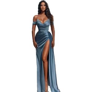 2023 Elegant Off Shoulder Prom Dresses A Line Backless Sexy Crystal Split Side High Sexy Evening Gowns BC10944 GB1202x3216a