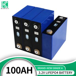 3.2V 100AH ​​LIFEPO4 Bateria recarregável Battery Pack Grade A Célula de fosfato de ferro de lítio para barcos RV Vans Campers 12V 24V 48V