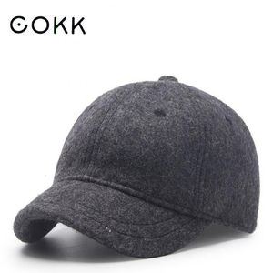 Bollm￶ssor cokk baseball cap kvinnor m￤n ull stickade korta gr￤l hattar utomhus tjock varm casual hatt kvinnlig m￤nniska fasta f￤rg mode gorro 221202