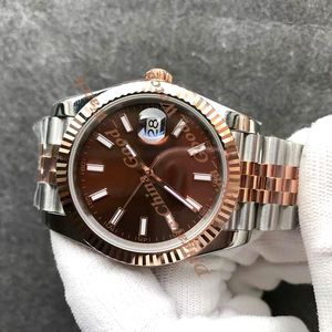 Super good Watch V12 Version Chocolate Dial Mens Mechanical Cal.3235 Movement Rose Gold 904L Stainless Steel Automatic Luminous diving Wristwatch Menes Watches