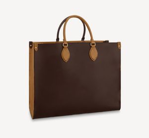 M45321 디자이너 숄더백 럭셔리 토트 새로운 AB 더블 -가죽 가죽 여행 쇼핑 가방에 양질의 여성 남성 크로스 바디 가방 패션 큰 핸드백 지갑