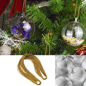 Present Wrap Christmas Rapping Stor omslagspappersrulle 1 100 meter guld- och silvertråd Taglinje