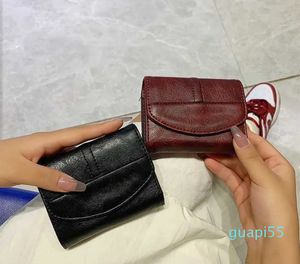 Сумка для роскошного дизайна Ladies Purseshop Оптовая и розничная короткая модная кошелька для женского переноса на много карт складной банк Zero Summer