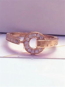 Fashion Classic Diamond Ring bröllopsförlovningsringar för kvinnor 18K Guldplätering 925 Silver för män Kvinnor Girl Valentines Mothers Day