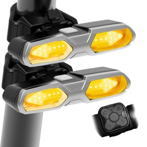 Luci per bici Smart Set Lampada per bicicletta ricaricabile USB anteriore posteriore Torcia Lanterna per ciclismo Accessori MTB Casco per coda a LED 221201