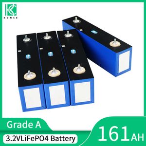 3.2V 161AH RECHARGEABLE LIFEPO4 Batteri Nytt batteripaket 12V 24V 48V Grad A Lithium Iron Phospa för RV Vans Campers EV -båtar