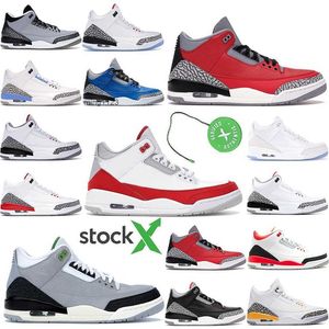 2023 Casual Shoes Sports Sneakers Rust Pink Pine Green Midnight Navy Racer Blue Laser Orange Varsity Royal Cement White Fire Red Jumpman 3s Jordam