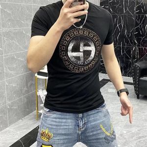 Men's T-shirts New Design 2023 Wholesale Fashion T-shirtss Men Heavy Cotton Soild Mens Clothing Short Sleeves. Clothings Male Female S-5XL