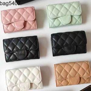 Luxury Design Bag Ladies Purseshop Wholesale and Retail Small Fragrance Seri Card Bag Cf Zero Wallet Short Fashion Generous Pocket