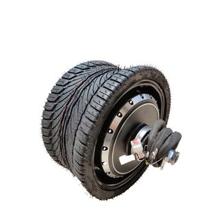 14 15 16 17 inch High Speed Motor 5000W 6000W Split Field 235 Rims Widen 90-120KM/H DIY Motor Three Rounds ATV