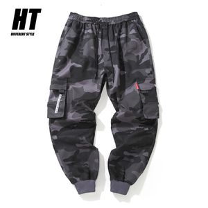 Männer Hosen Hip Hop Cargo Pant Mens Fashion Jogger Casual Streetwear Multi-Pocket Bänder Military Männer Harem Große Größe 221202