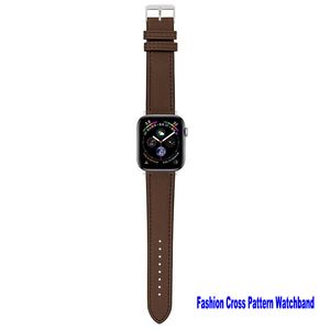 Bandas de rel￳gios de designer de luxo compat￭veis com a banda Apple Watch 49mm 45mm 44mm 42mm 40mm 38mm de couro macio Banda de reposi￧￣o de pulseira para a s￩rie Iwatch 8/7/6/5/4/3/2 SE