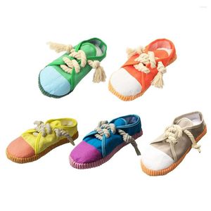 Собачья одежда Pet Chew Toy Molar Cleaning Teeth Shoes Shoes sueze Souze Играя аксессуары хомяка Адреса теги для собак