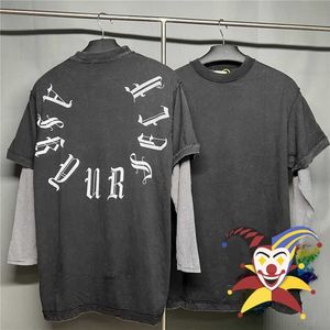 Men's T-Shirts Long Sleeves Askyurself T-shirt Men Women Sanskrit Print Askyurself T-Shirt Oversize Tops T221202