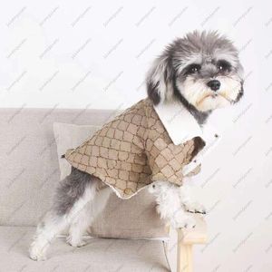 Designer Dog Clothes Winter Warm Pet Sweater Brand Dog Apparel Weather Coats Puppy Letter G Clothing Lambswool Sweaters Sumsum