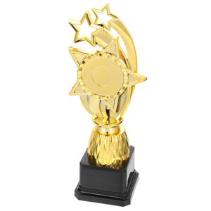 Weihnachtsdekorationen Trophäe Trophäen Pokal Auszeichnung Kinder Gewinner Goldbecher Plastikstern Preis Party Mini Belohnung Golden Sports AwardsWettbewerb 221202